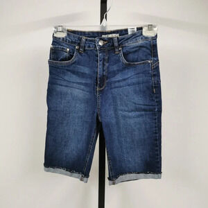 U2b Bermuda High Rise  Jean Shorts